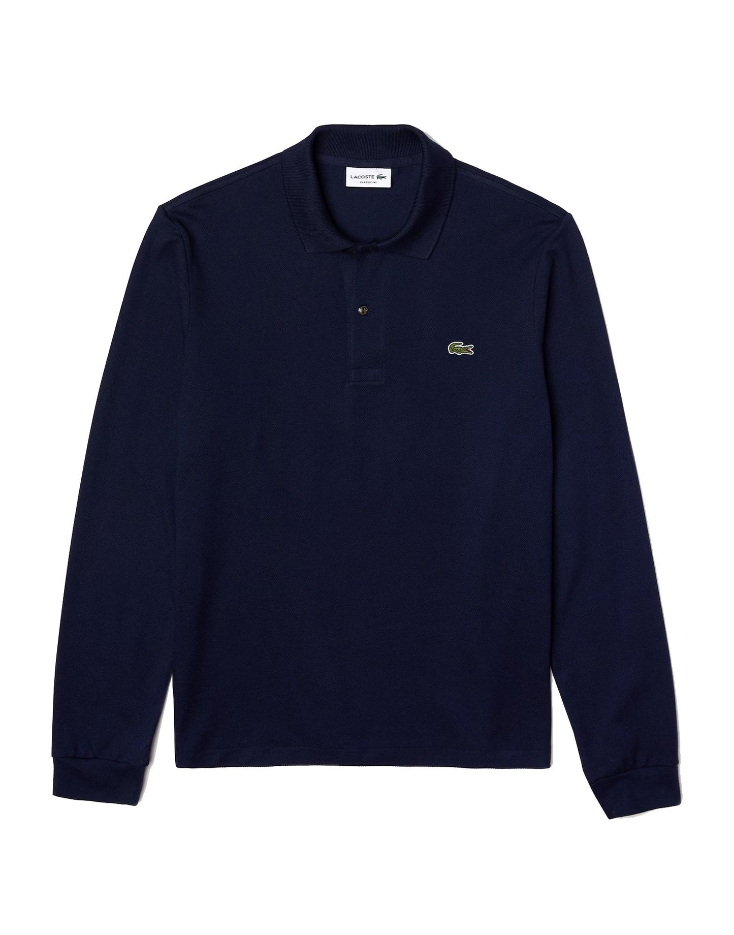 Polo classica blu a maniche lunghe Lacoste A23 L1312 166166 LACOSTE 