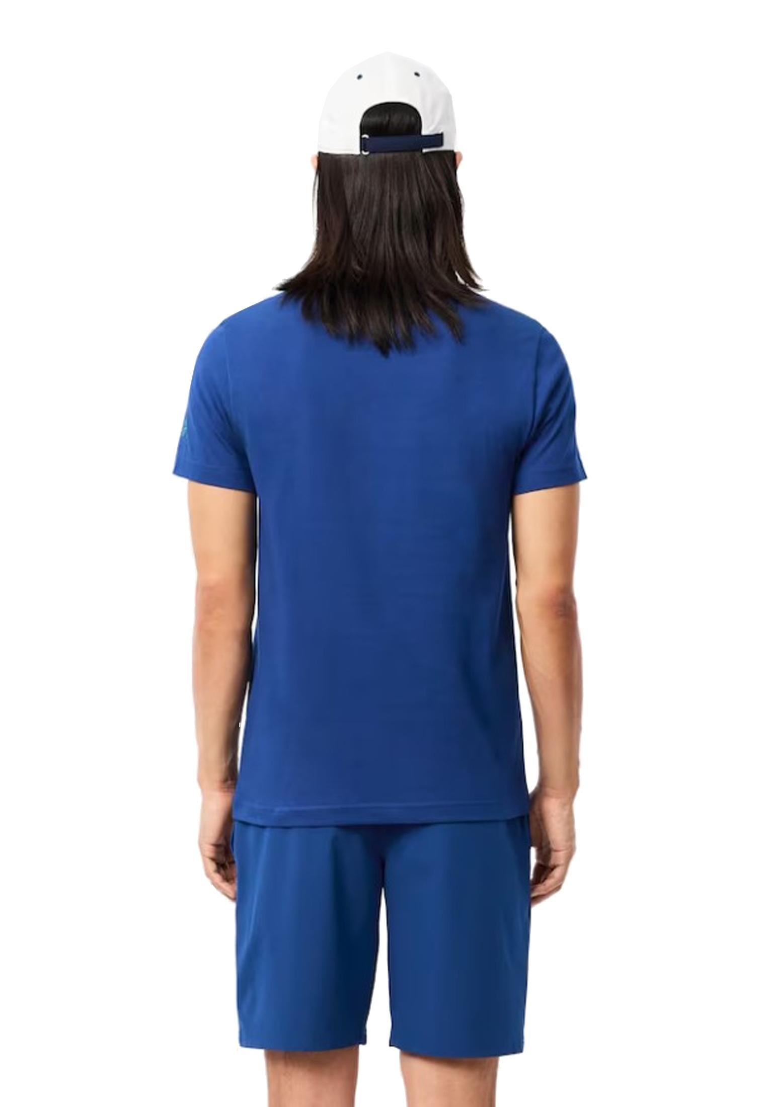 Pantaloni corti tennis blu Lacoste A24 GH7413 HBMHBM LACOSTE 