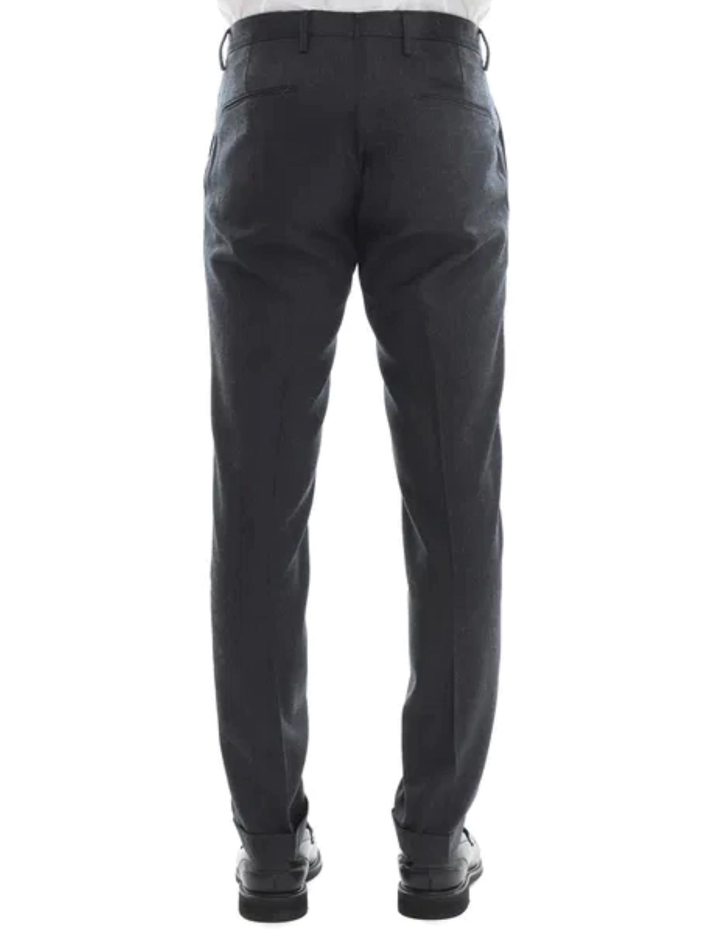 Pantaloni uomo natural stretch con zip grigio antracite Briglia 1949 A24 BG03P 424129 0009000090 BRIGLIA 1949 