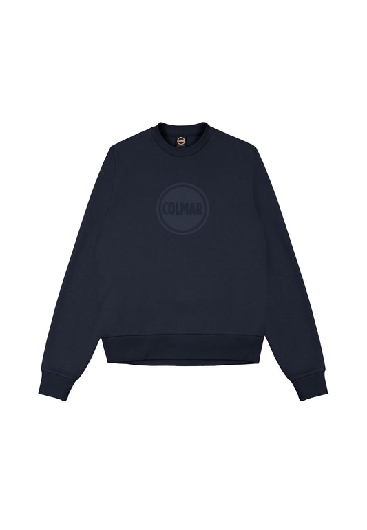 Felpa girocollo blu felpata Colmar A25 6247 1WX68 COLMAR ORIGINALS 
