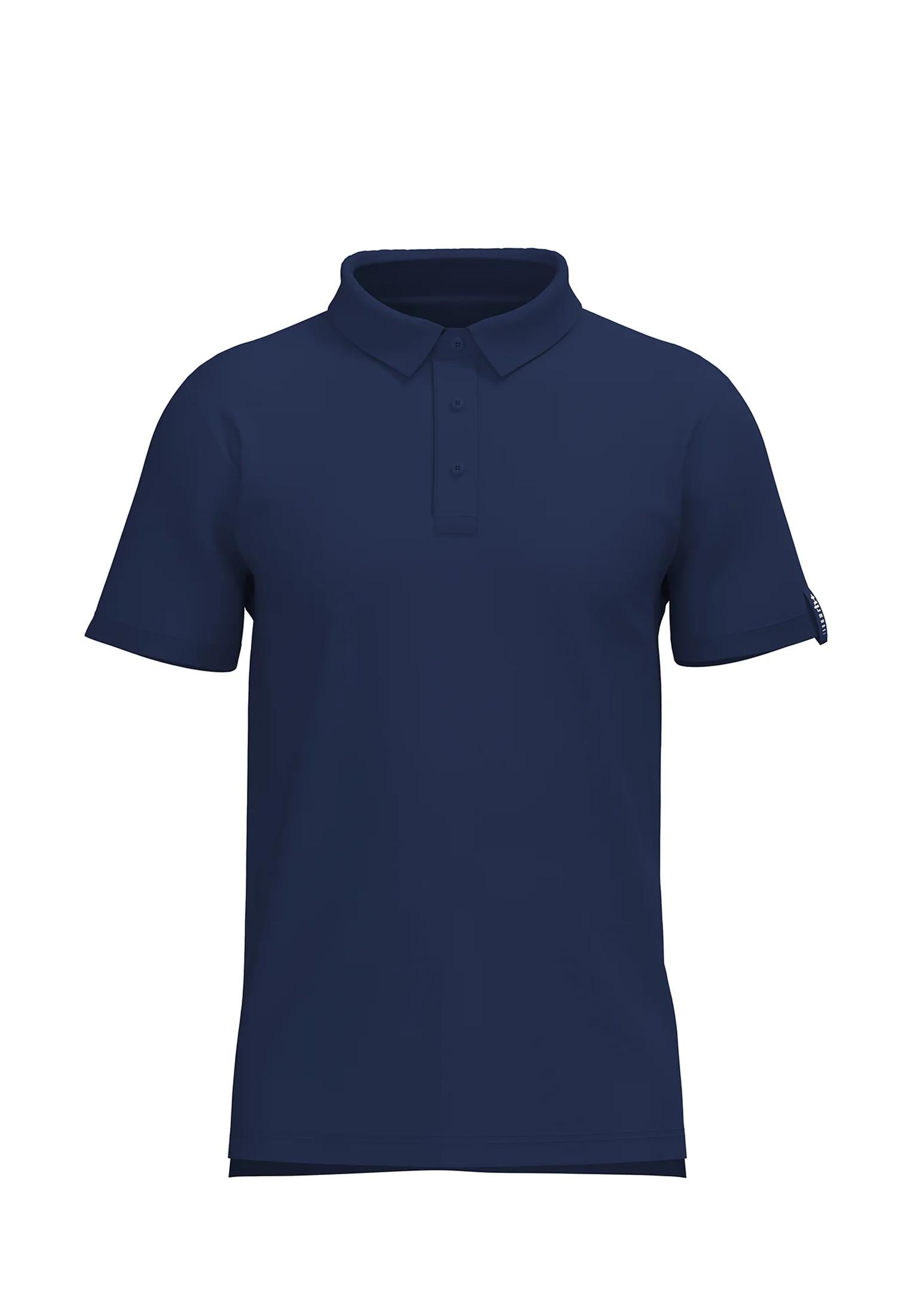Polo manica corta blu Tactel Scirocco RH+ P26 EZU0341 I253I253 RH+ 