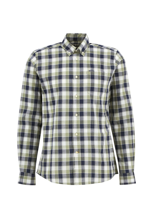 Camicia a quadretti verde oliva Harwood Barbour P26 MSH5717 OL51OL51 BARBOUR 