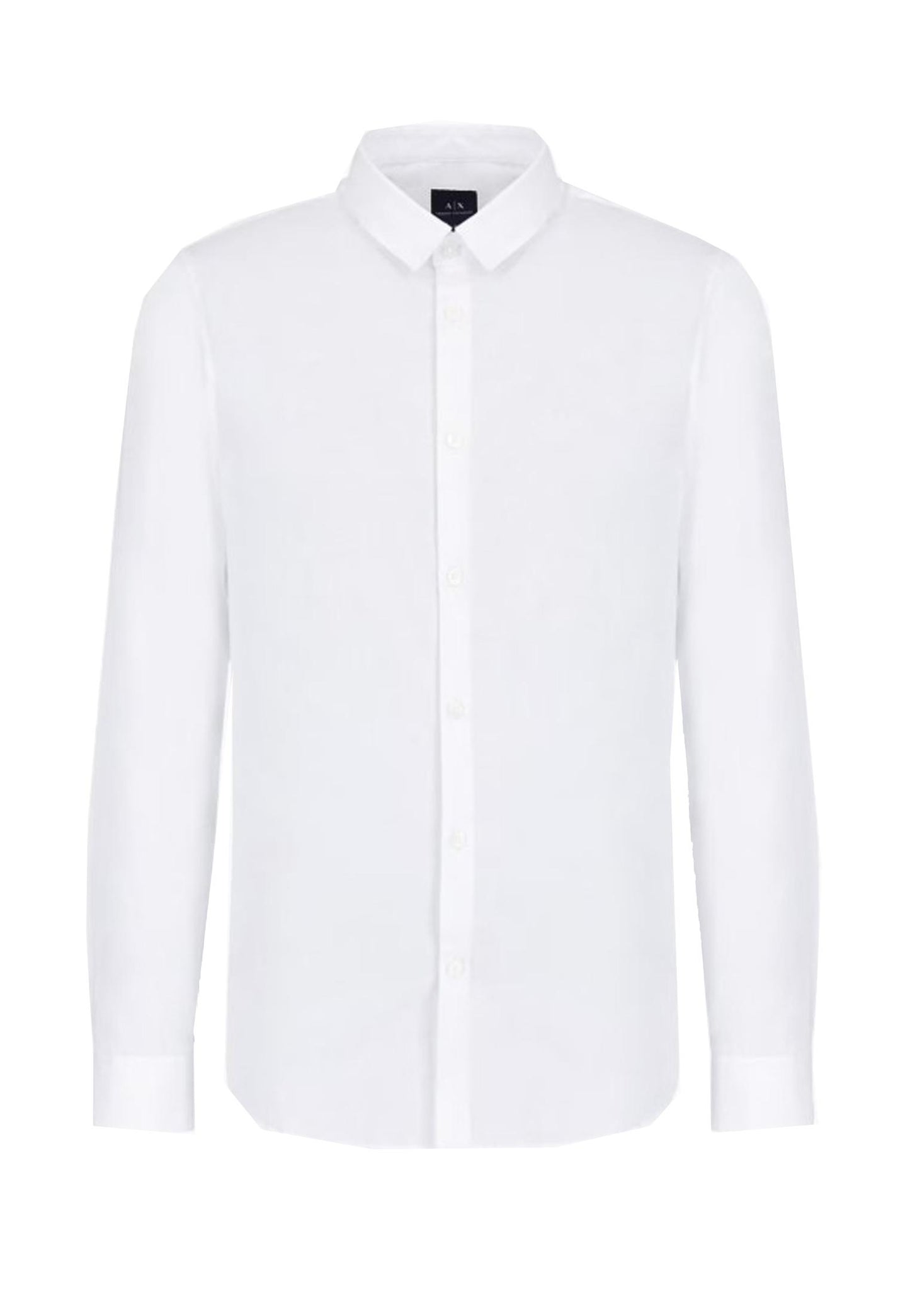 Camicia bianca slim fit popeline stretch Armani Exchange P25