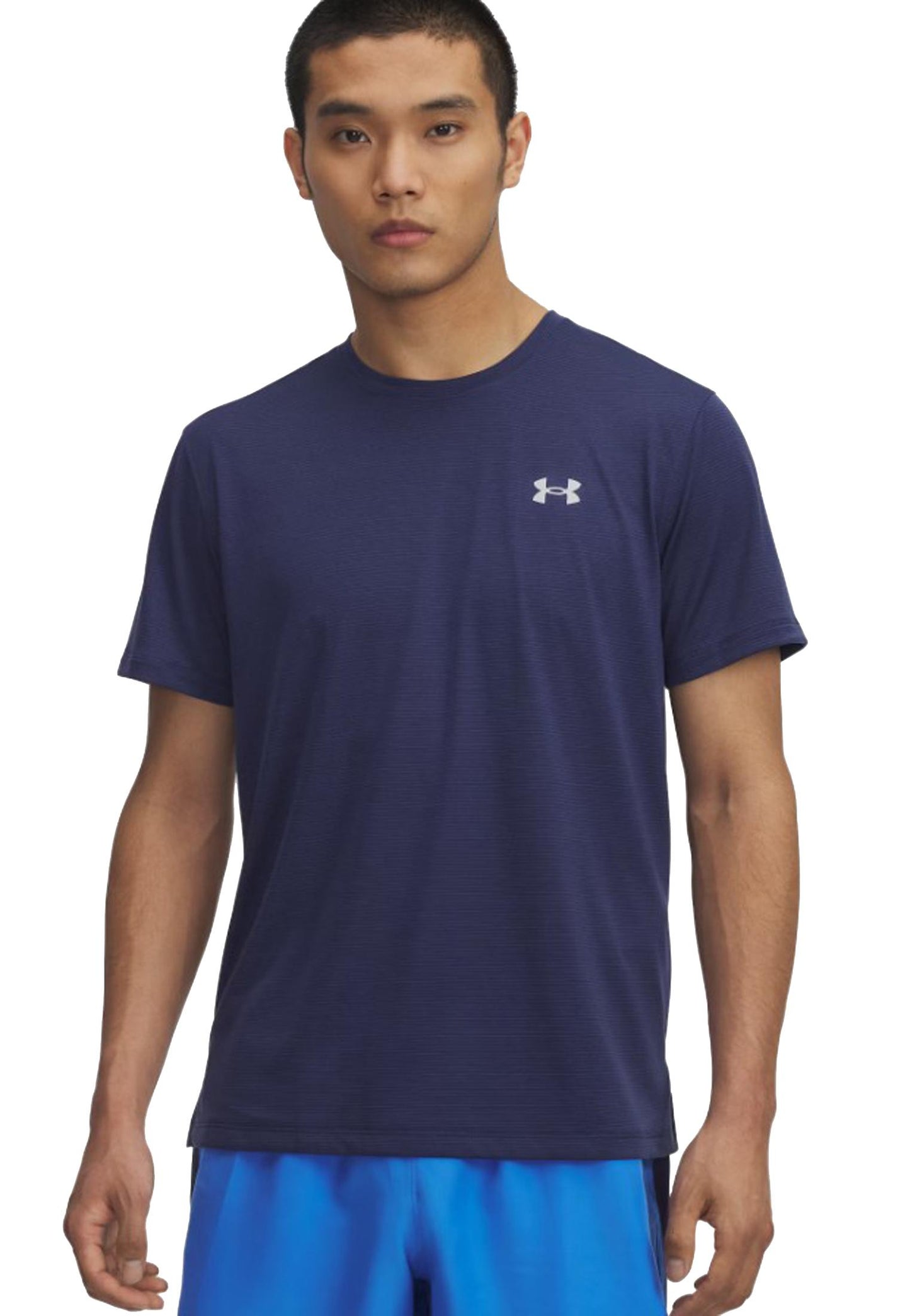 T-shirt sportiva allenamento blu Launch Under Armour A25 77-1382582 04030403 UNDER ARMOUR 