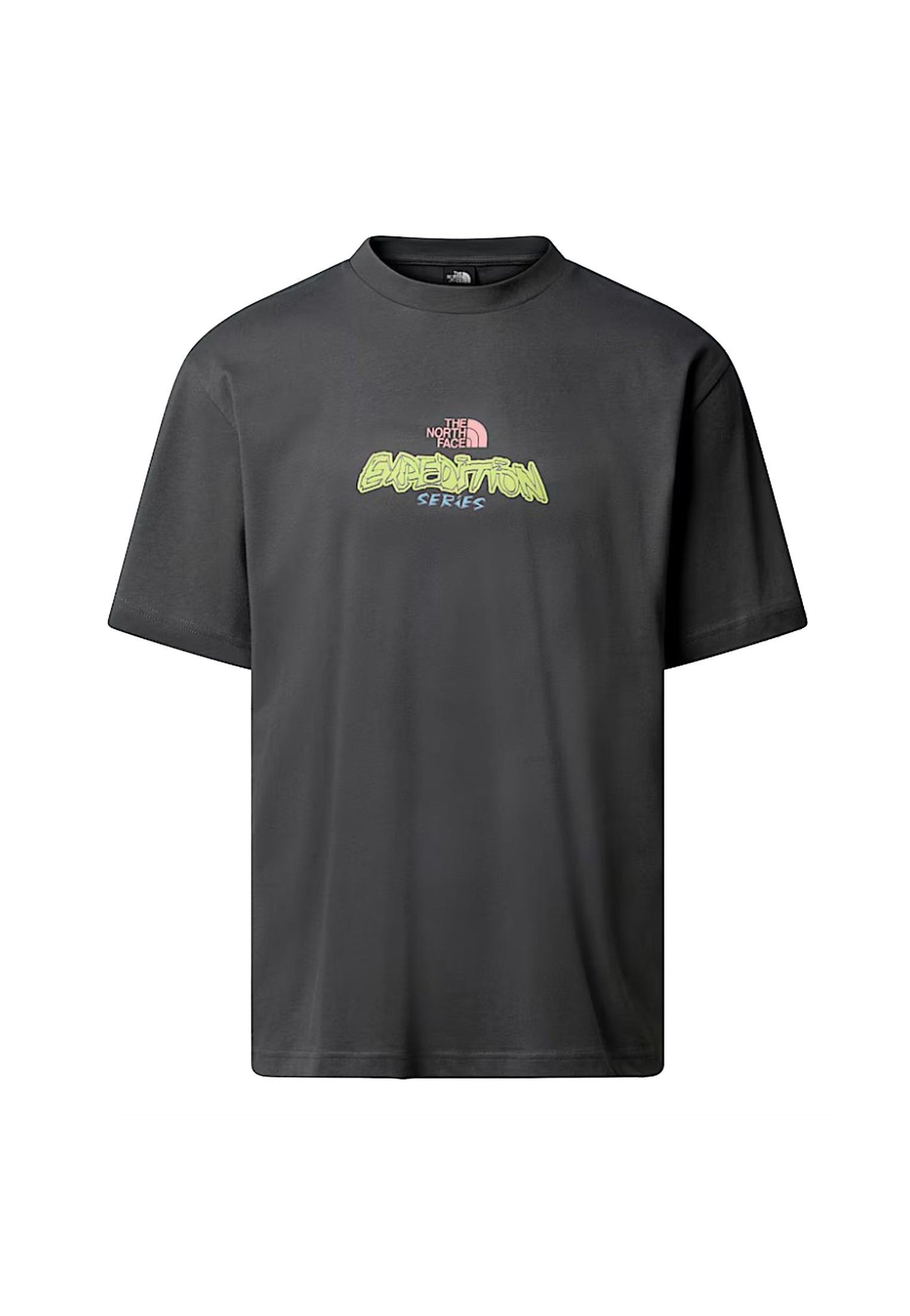 T-shirt grigia girocollo cotone Expedition Celebration The North Face A25 NF0A8E3CRHI1 NFRHINFRHI THE NORTH FACE 