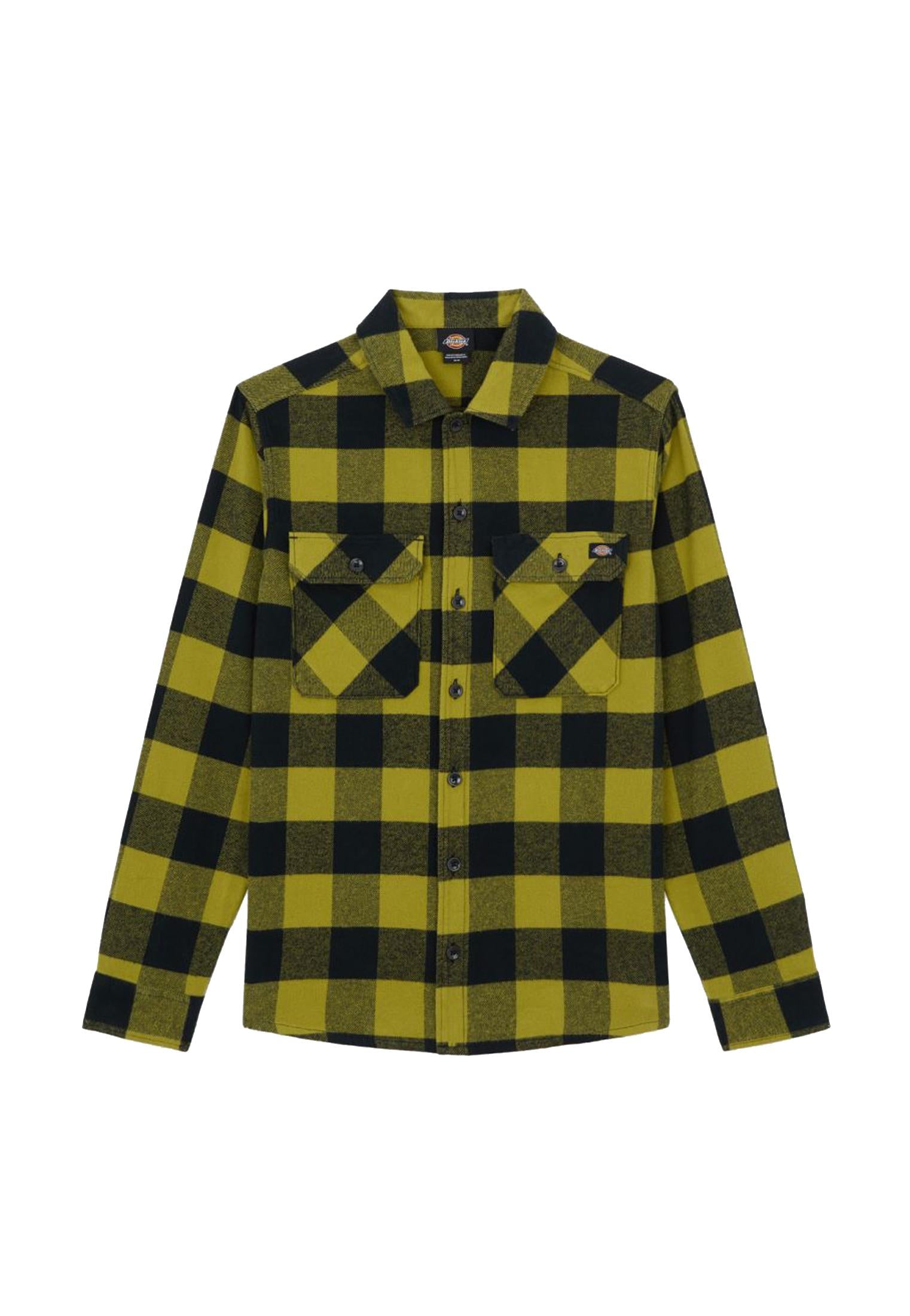 Camicia a quadri in flanella verde Sacramento Dickies A25 DK0A4XDZL201 DKL20DKL20 DICKIES 