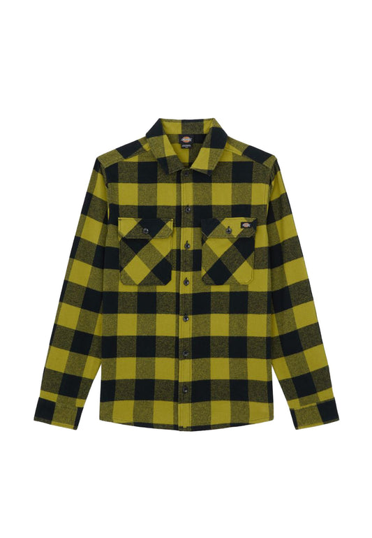 Camicia a quadri in flanella verde Sacramento Dickies A25 DK0A4XDZL201 DKL20DKL20 DICKIES 
