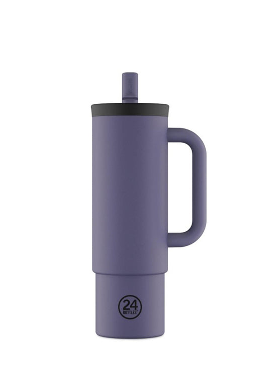 Borraccia Straw Cup viola 800ml 24Bottles 2240-Dusk 800 ml 24BOTTLES 