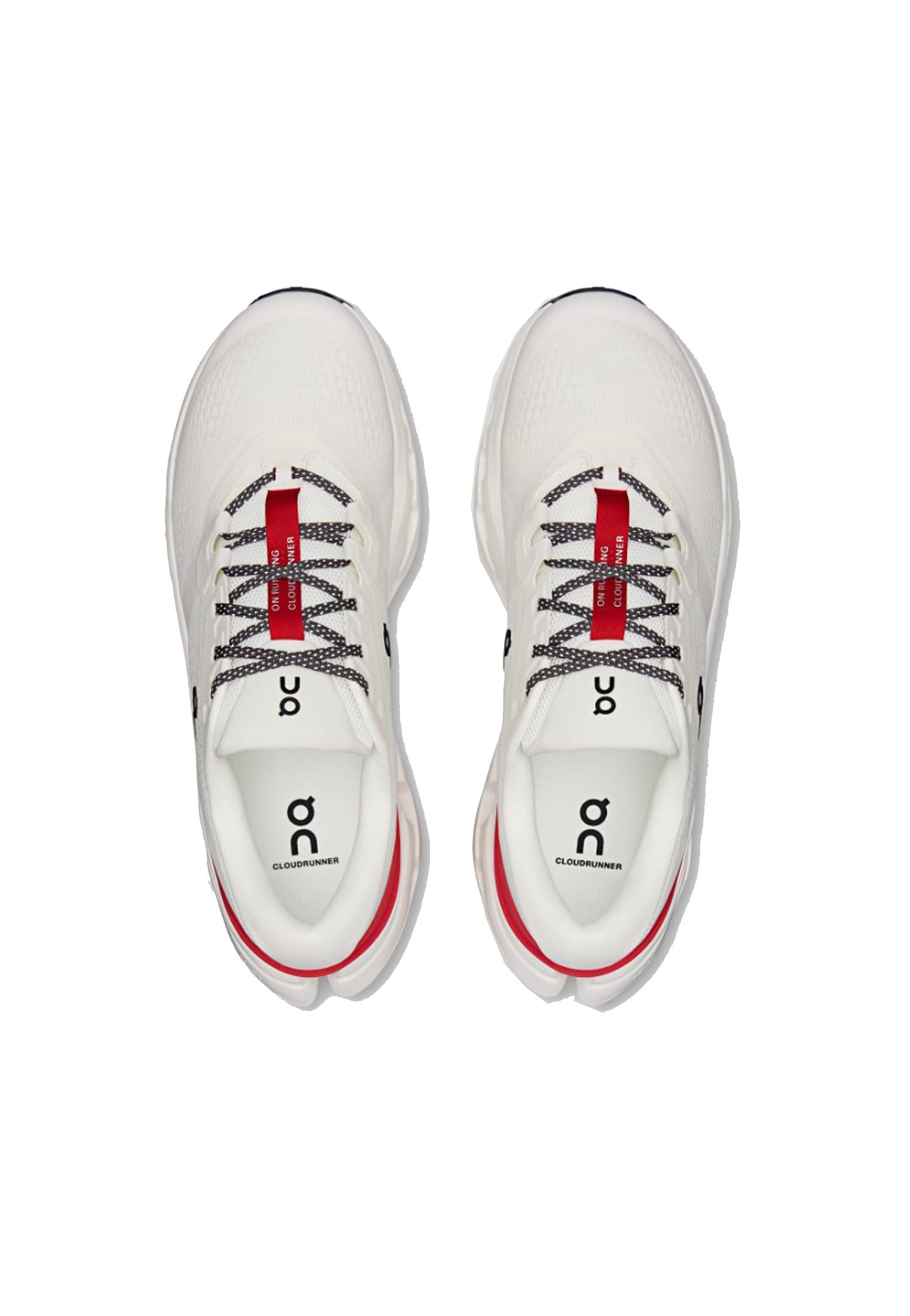 Scarpe sportive running bianche Cloudrunner 3 On P26 3MG10074351 Ivory Robin ON 