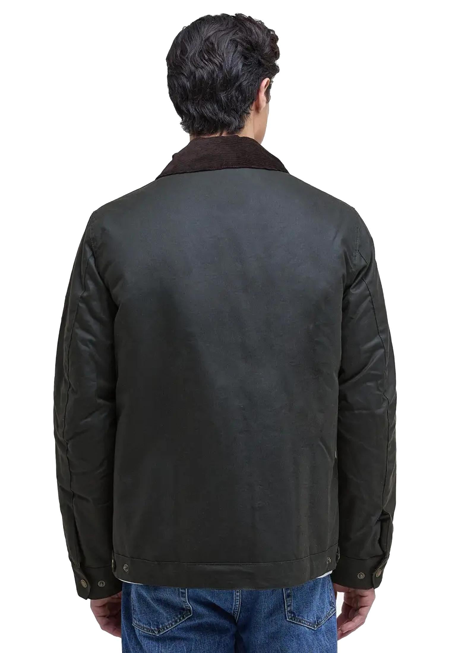 Giacca cerata verde Workers Wax Barbour A25 252MMWX1853 SG91SG91 BARBOUR INTERNATIONAL 