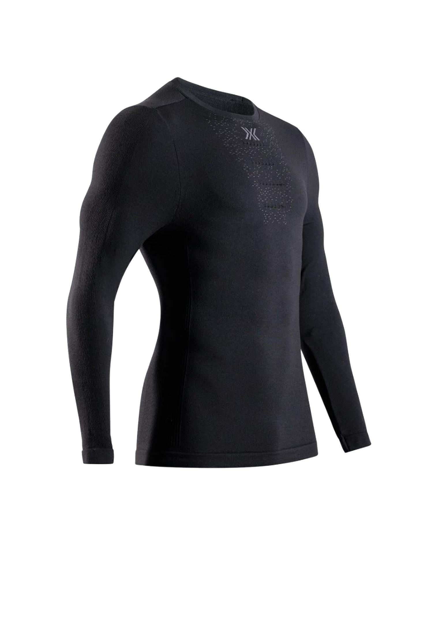 Maglia termica lana sottosci nera Mightywool X-Bionic A25 VT-W106W25M B120B120 X-BIONIC 