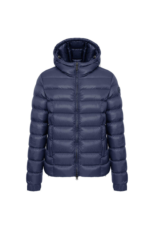 Giubbotto Piumino lucido con cappuccio blu navy Colmar A25 1271 2ZO68 COLMAR ORIGINALS 