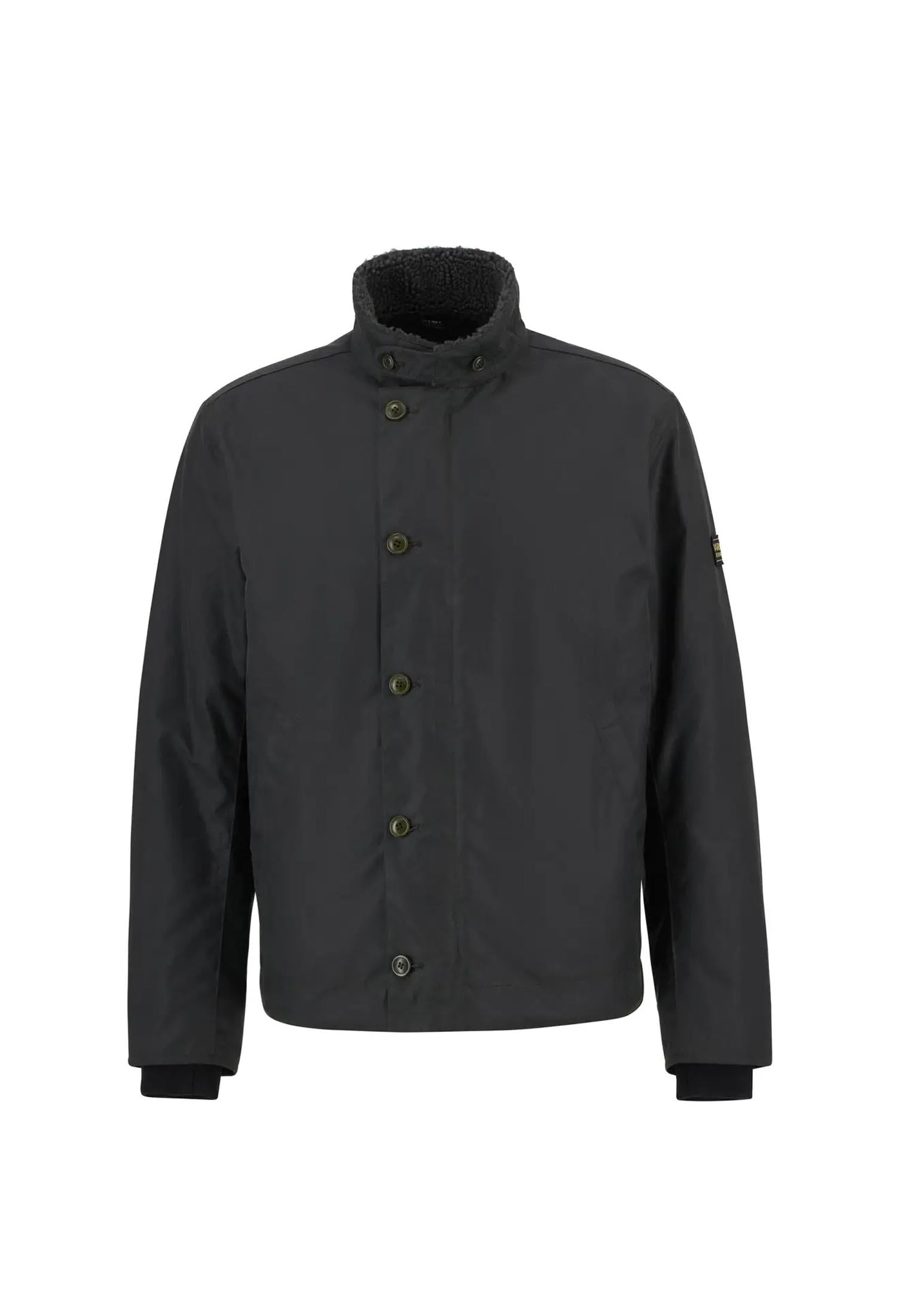 Giacca cerata blu Mayburn collo pile Barbour A25 252MMWX2504 SG51SG51 BARBOUR INTERNATIONAL 