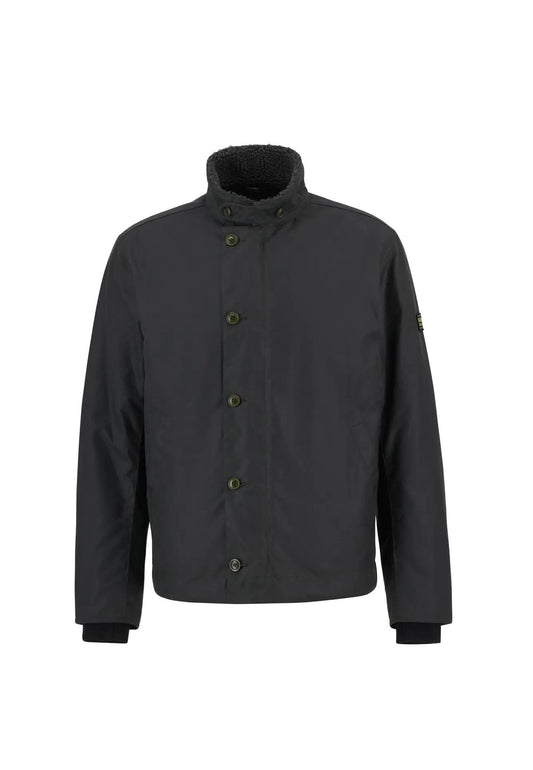 Giacca cerata blu Mayburn collo pile Barbour A25 252MMWX2504 SG51SG51 BARBOUR INTERNATIONAL 