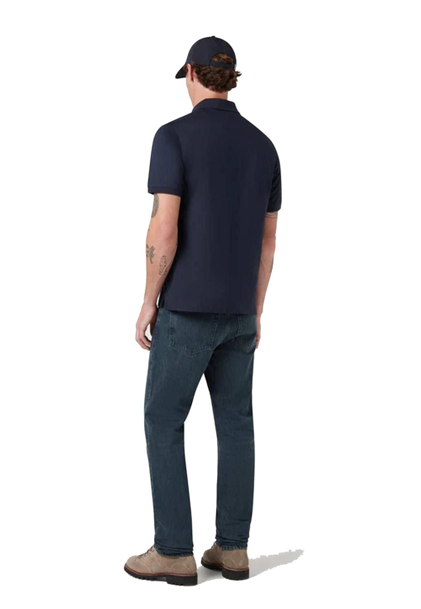 Polo cotone blu scuro Steel Belstaff P26 106040 Dark InkDark Ink BELSTAFF 