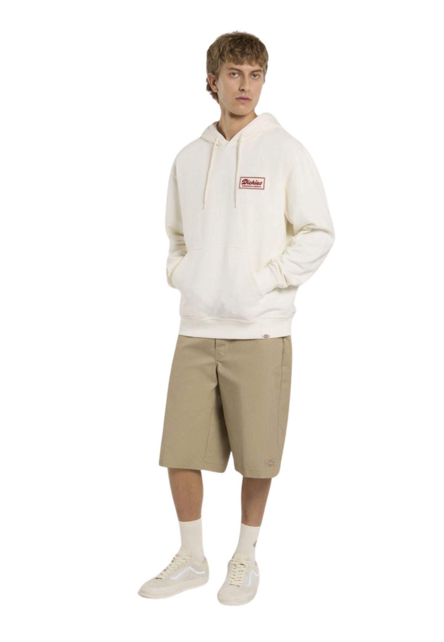 Felpa con cappuccio Lewistown beige Dickies P25 DK0A8683C481 DKC48DKC48 DICKIES 