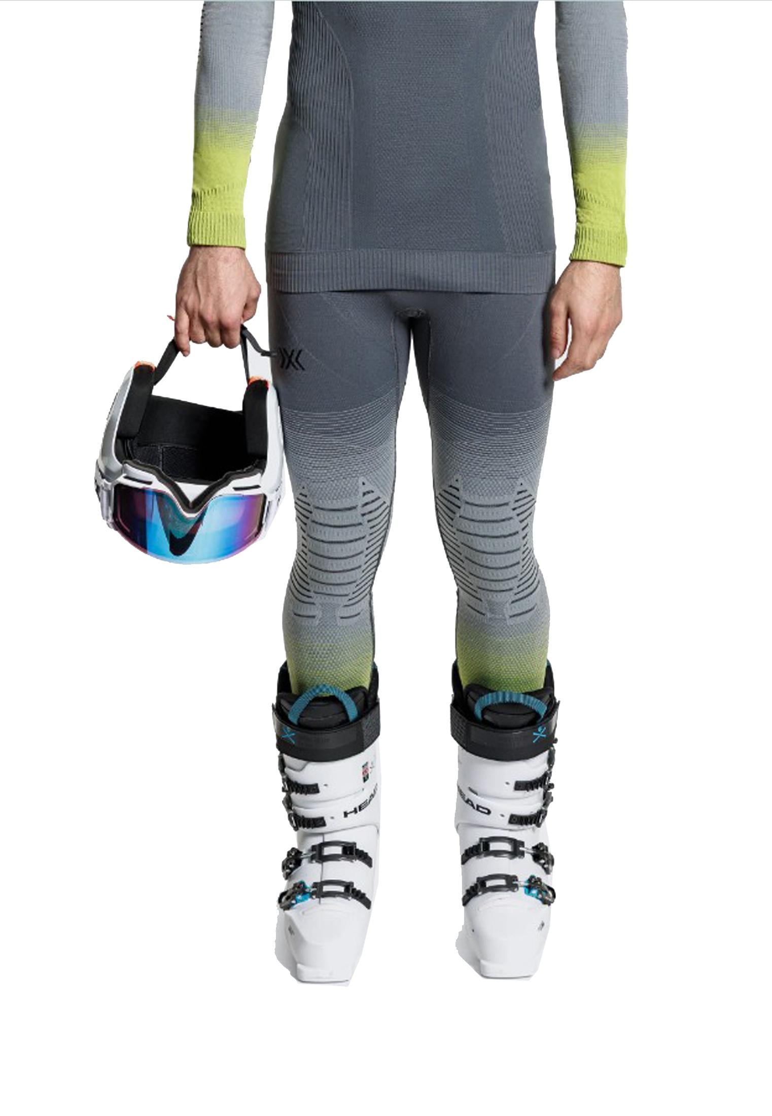 Pantaloni termici sottosci sportivi grigi Invent Graphics X-Bionic A25 IN-YPPYW24M G816G816 X-BIONIC 