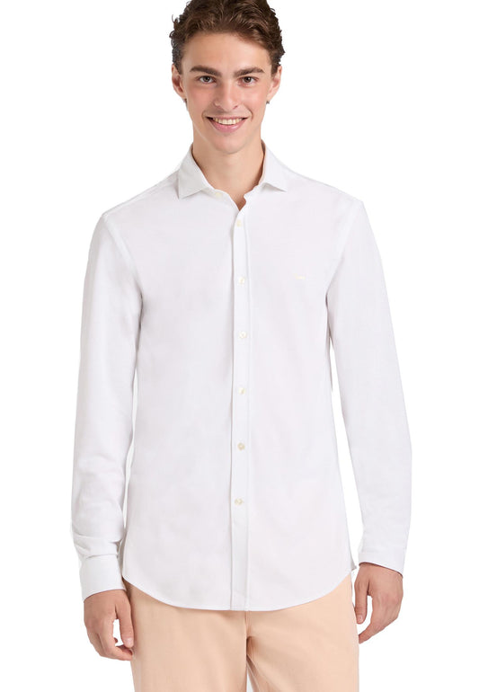 Camicia bianca misto cotone Harmont & Blaine A25 CNP001013471I 100100 HARMONT&BLAINE 