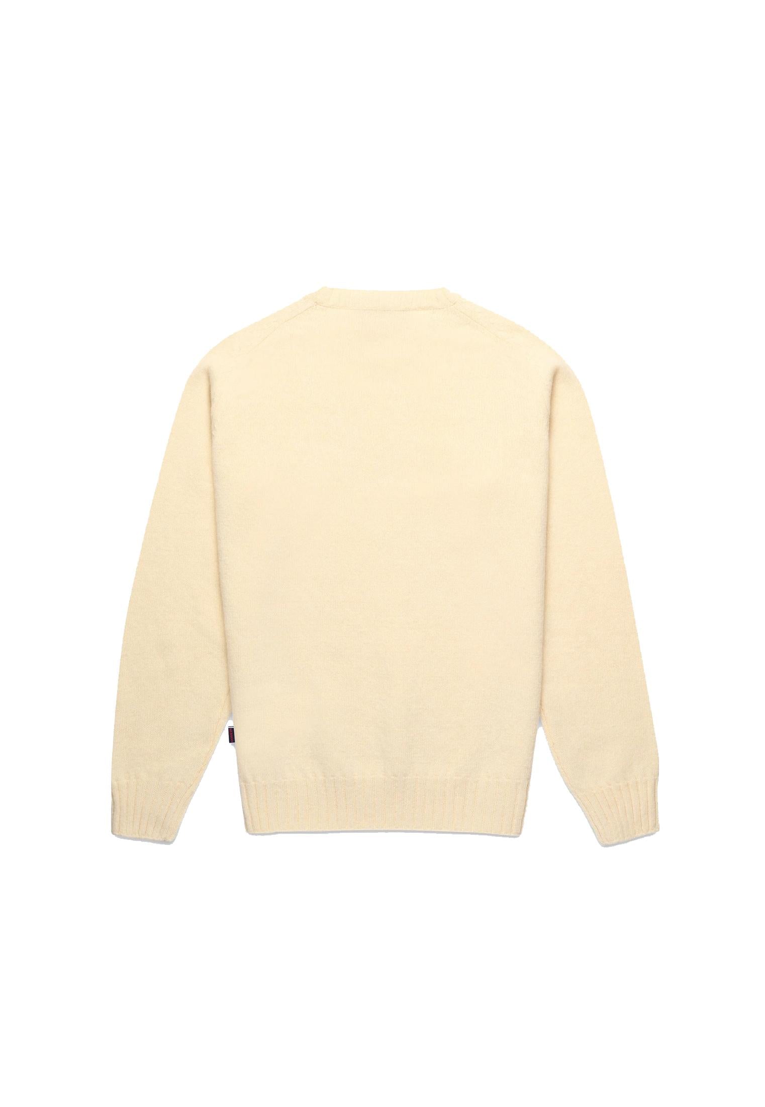 Maglione girocollo beige lana Gilead Sebago A25 74113NW 602602 SEBAGO 