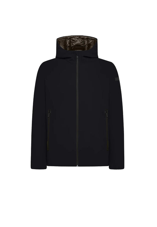 Giubbotto invernale con cappuccio nero Suflex Winter Storm RRD A25 W25001 1010 RRD 