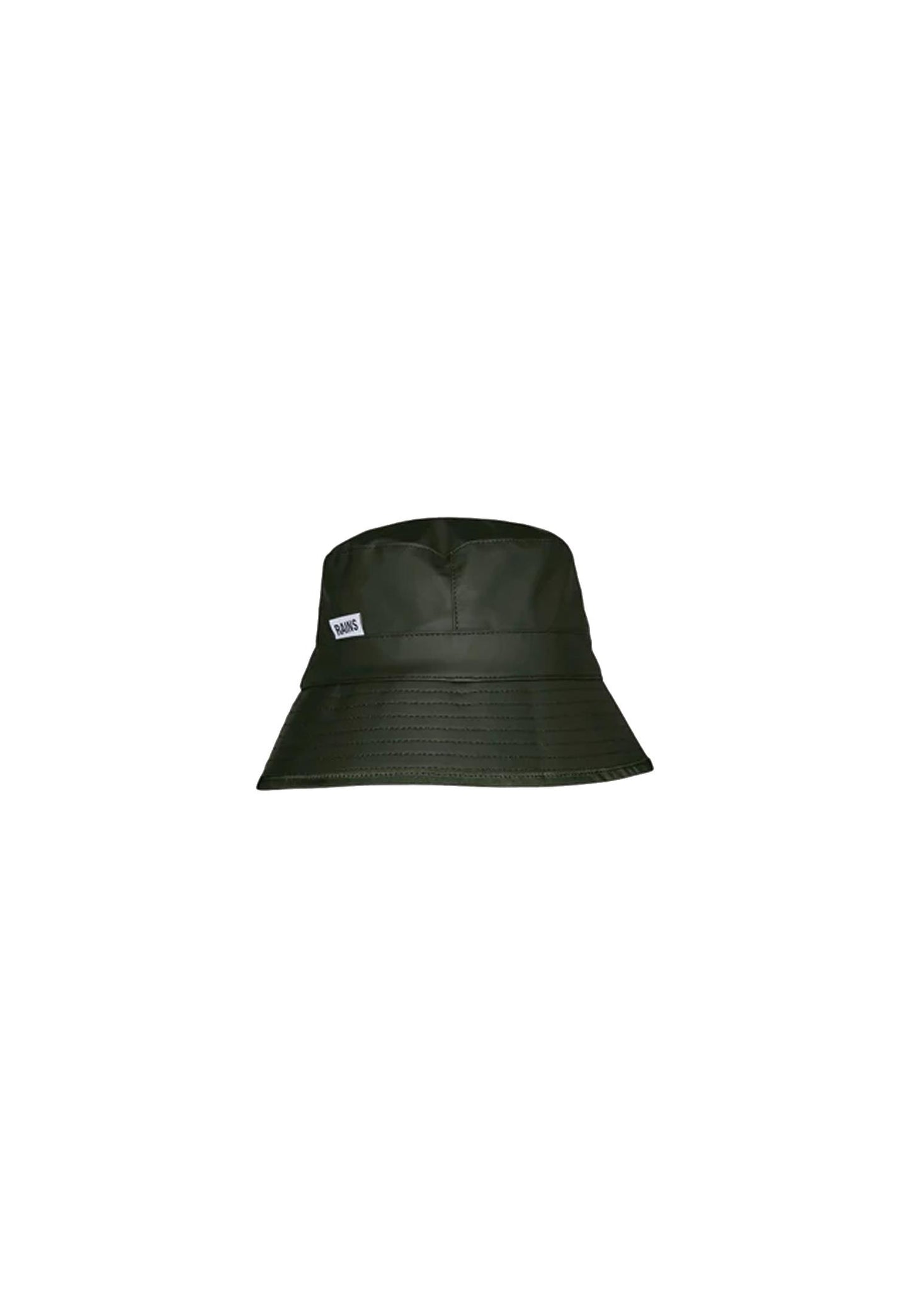 Cappello pescatora verde Bucket hat impermeabile Rains P24