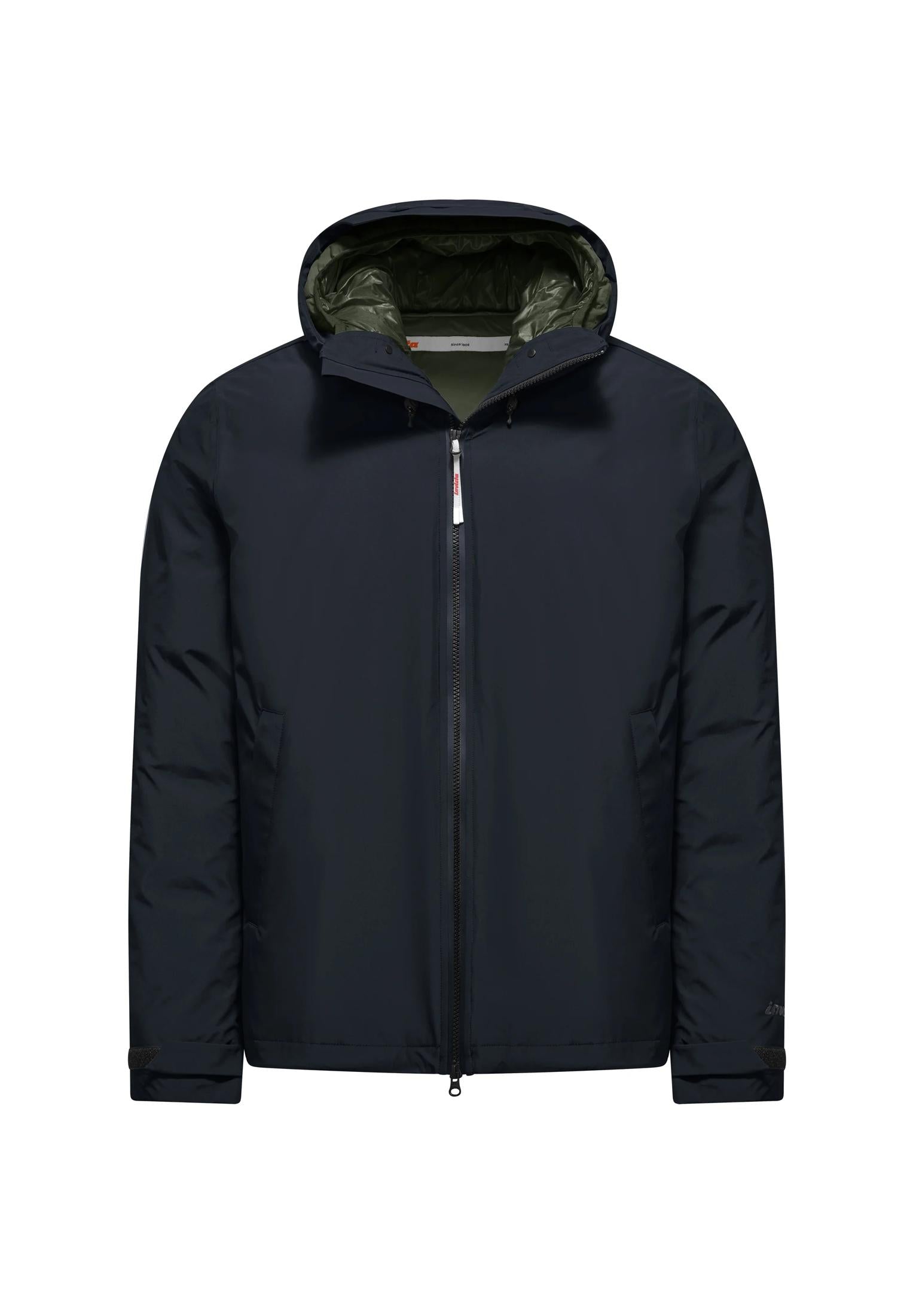 Giacca blu impermeabile vento e pioggia con cappuccio Invicta A25 JMJ250-ASL5 29342934 INVICTA 