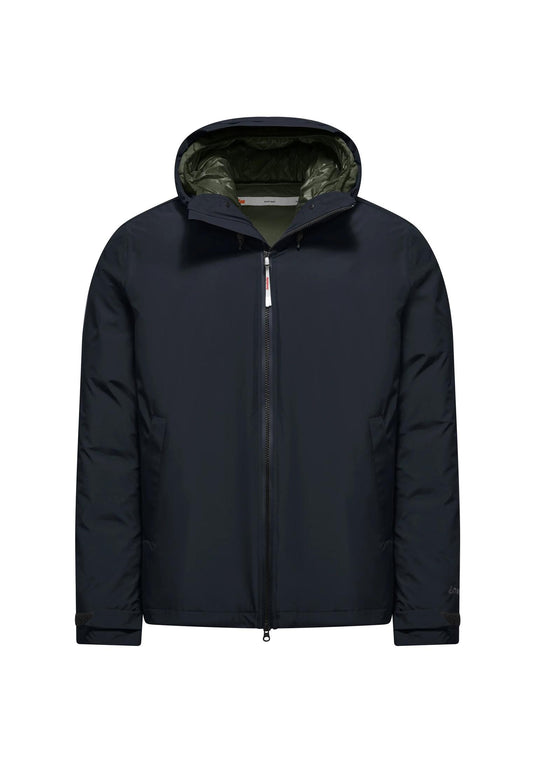 Giacca blu impermeabile vento e pioggia con cappuccio Invicta A25 JMJ250-ASL5 29342934 INVICTA 