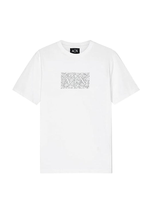 T-shirt girocollo cotone bianca Armani Exchange P26 XM002784 AF10356 U0009U0009 ARMANI EXCHANGE 