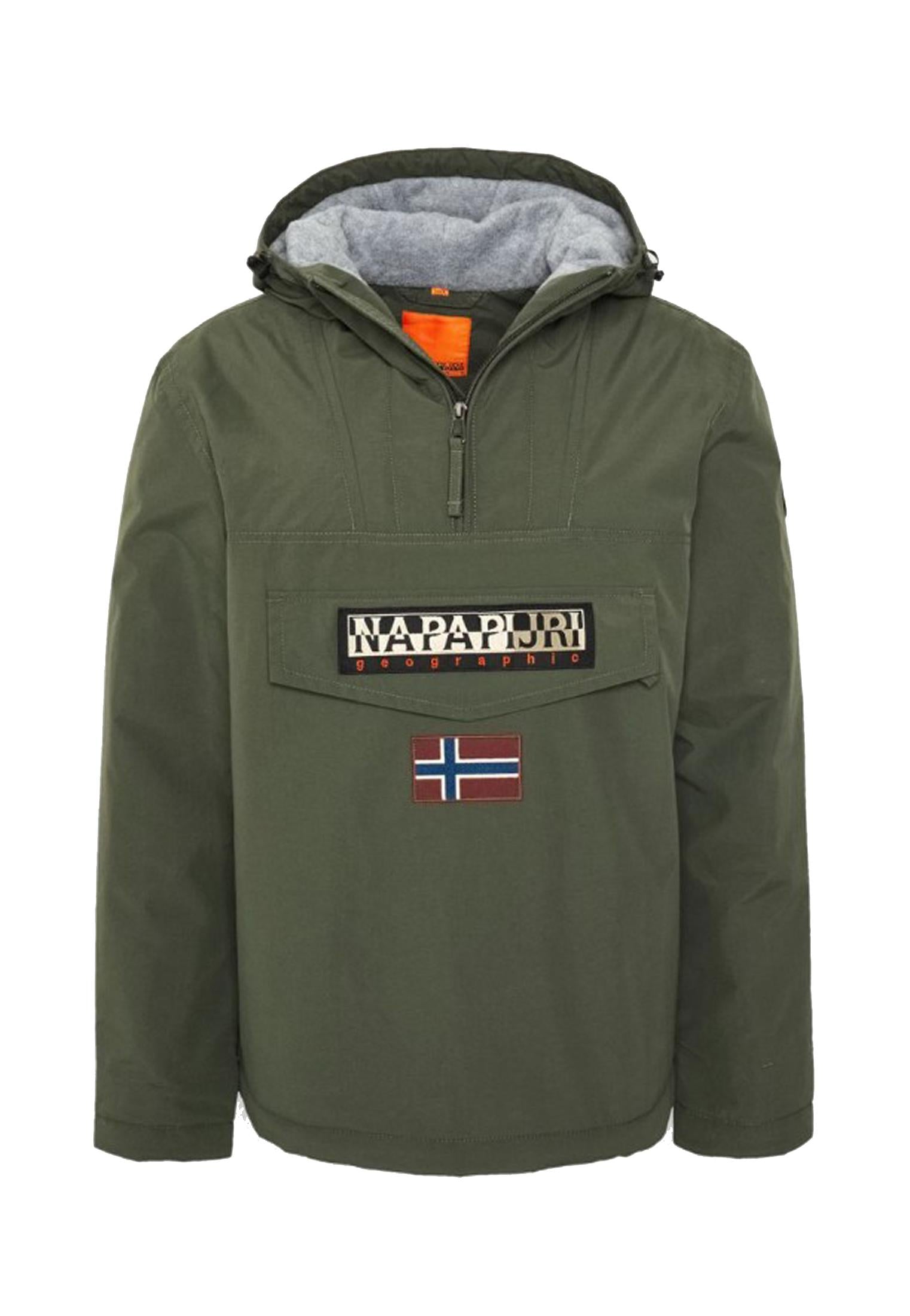 Giubbotto verde Rainforest Poket Napapijri N0YGNL GD3GREEN MUSK NAPAPIJRI 