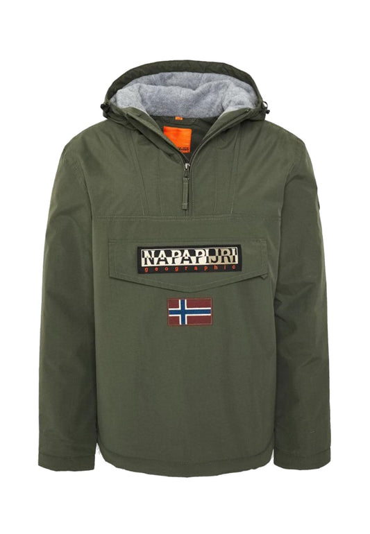 Giubbotto verde Rainforest Poket Napapijri N0YGNL GD3GREEN MUSK NAPAPIJRI 