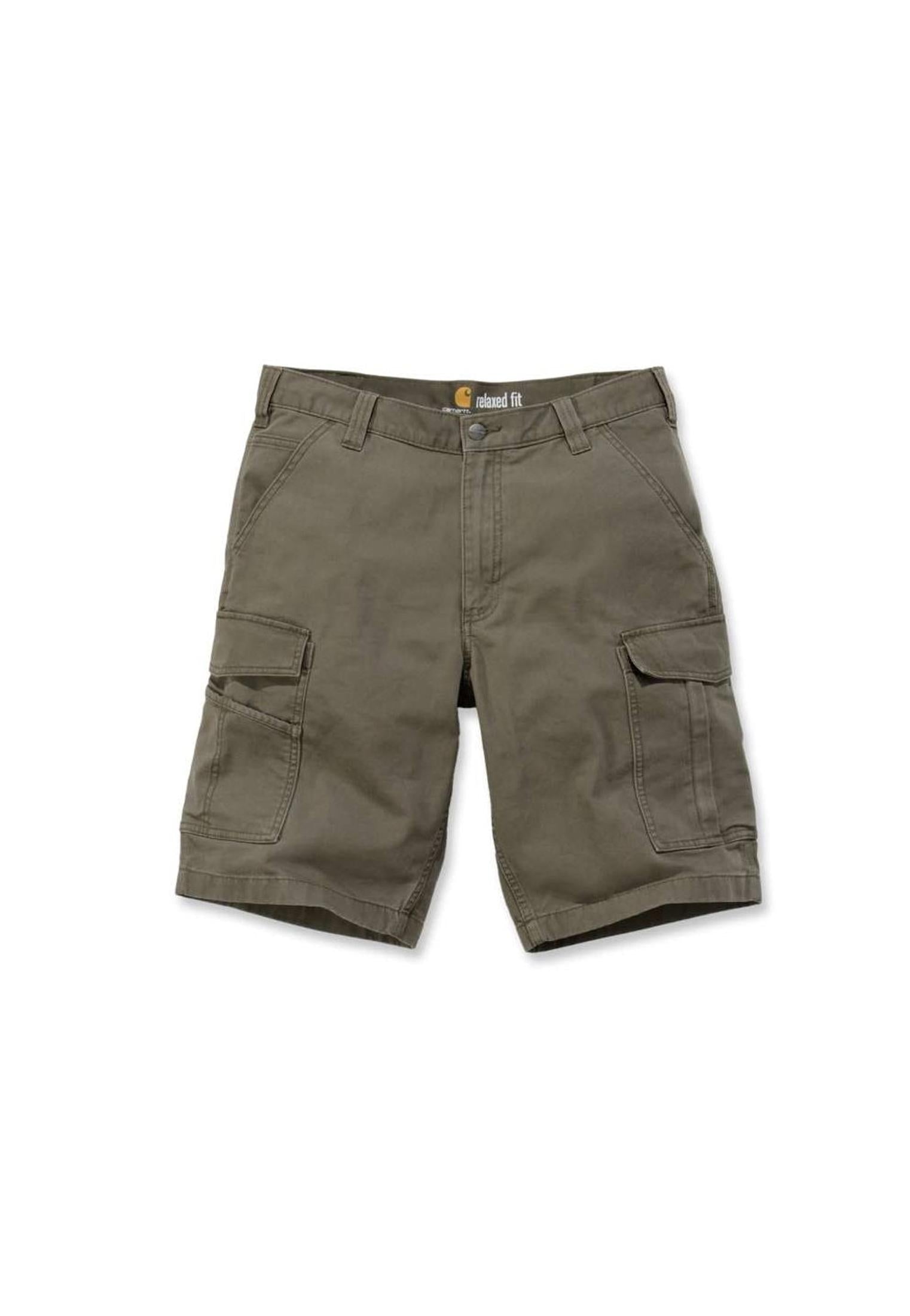 Pantaloni corti bermuda verdi cotone Rigby Rugged Carhartt Workwear P26 103542 TARMAC CARHARTT 