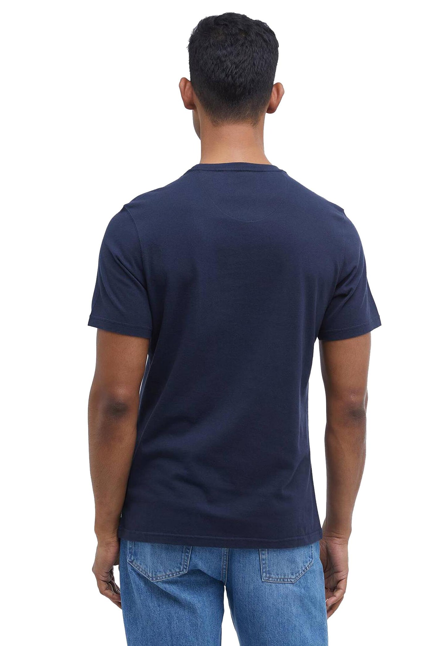 T-shirt girocollo blu cotone Aboyne Barbour P26 MTS0670 NY31NY31 BARBOUR 