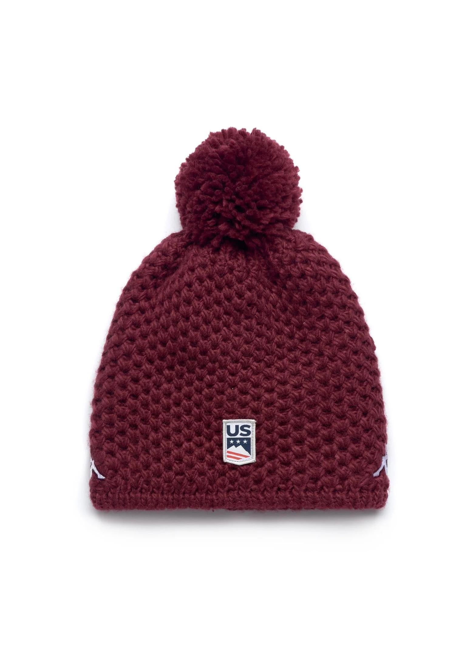 Berretto invernale unisex rosso Flock3 US Kappa A25 351P25W WP2WP2 KAPPA SKI 