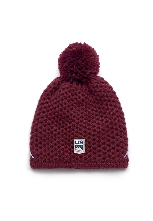 Berretto invernale unisex rosso Flock3 US Kappa A25 351P25W WP2WP2 KAPPA SKI 