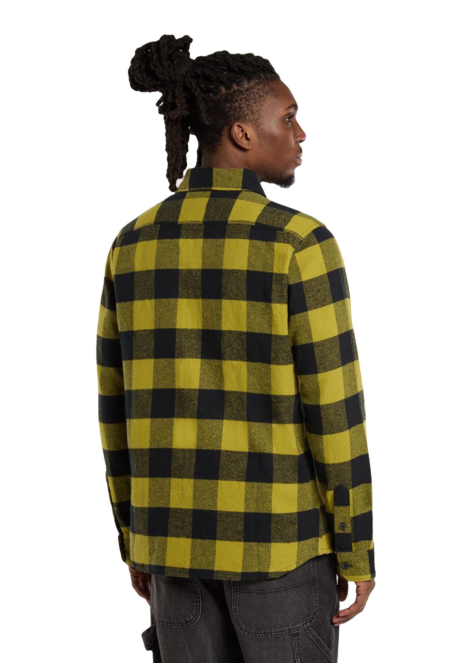 Camicia a quadri in flanella verde Sacramento Dickies A25 DK0A4XDZL201 DKL20DKL20 DICKIES 