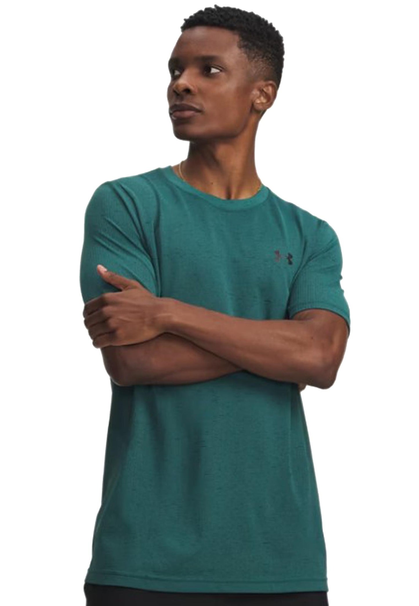 T-shirt girocollo verde smerarldo sportiva allenamento Vanish Under Armour P26 77-1382801 03380338 UNDER ARMOUR 