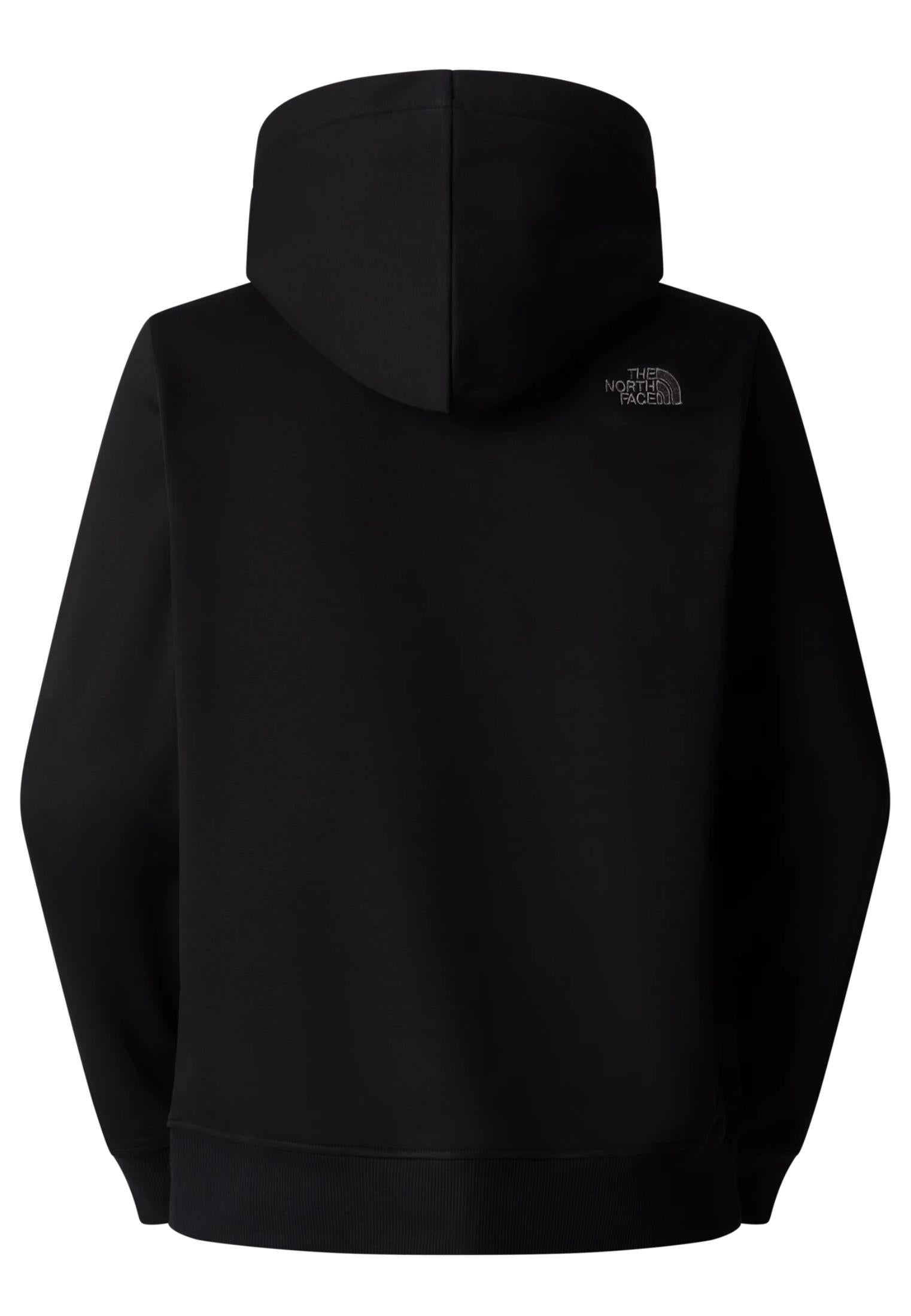 Felpa con cappuccio nero Drew Peak The North Face A25 NF0A89EMJK31 NFJK3NFJK3 THE NORTH FACE 