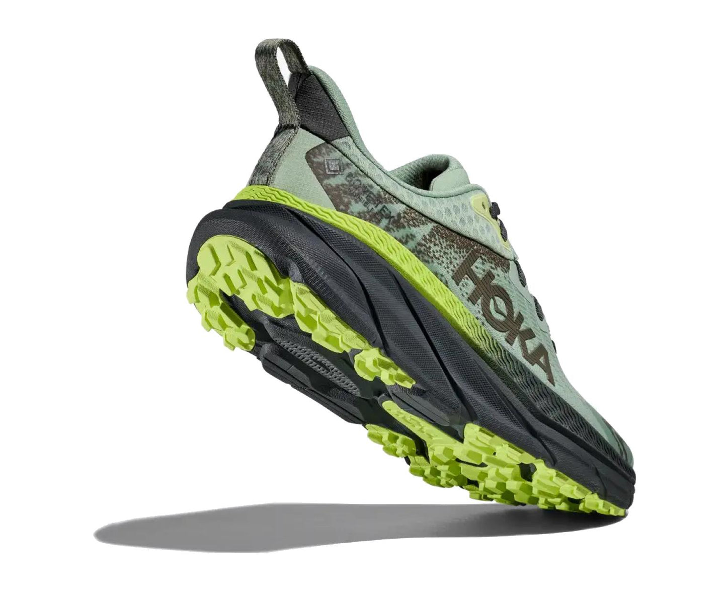 Sneakers Challenger 7 verde aloe nera Hoka A24