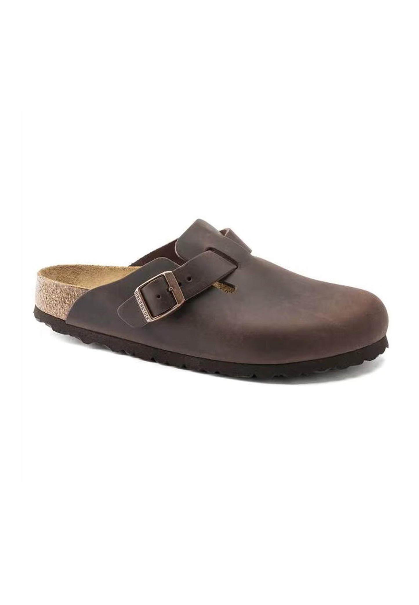 Ciabatte sandali marroni scuri pelle oliata Habana Birkenstock P26 860133 BI-C2 BIRKENSTOCK 