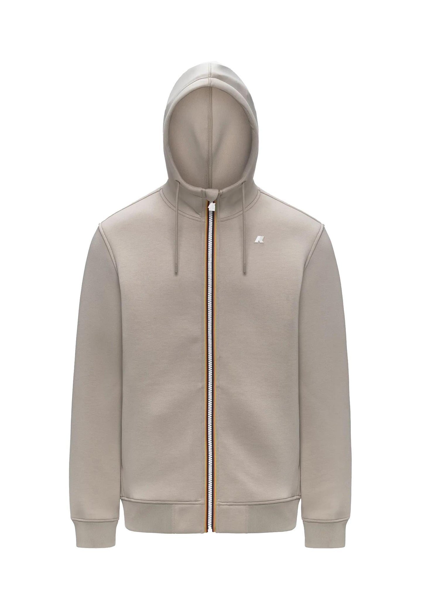 Giacca in pile con cappuccio beige Rainer Spacer K-way A25 K2141DW XP2XP2 K-WAY 