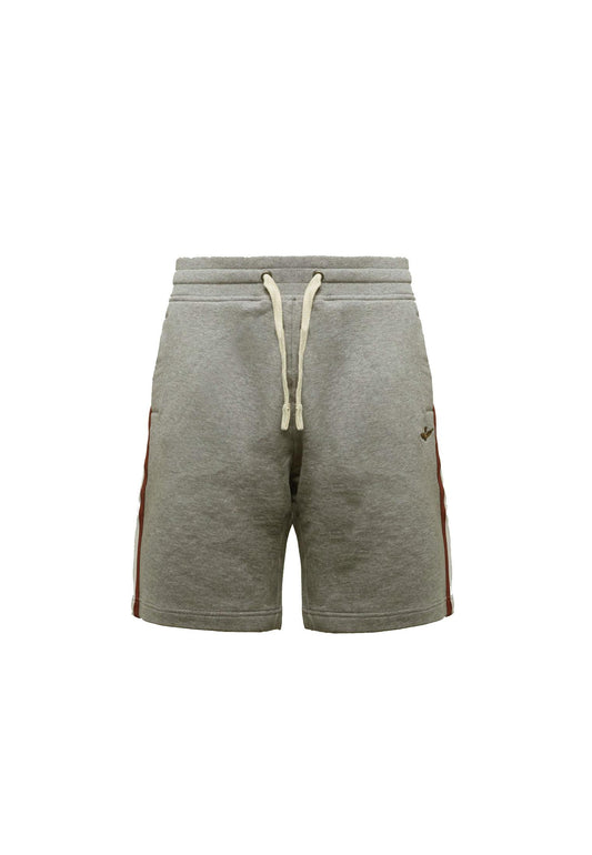 Pantaloni corti shorts sportivi felpati grigi Aeronautica Militare P26 261BF0030UF00677 1717117171 AERONAUTICA MILITARE 