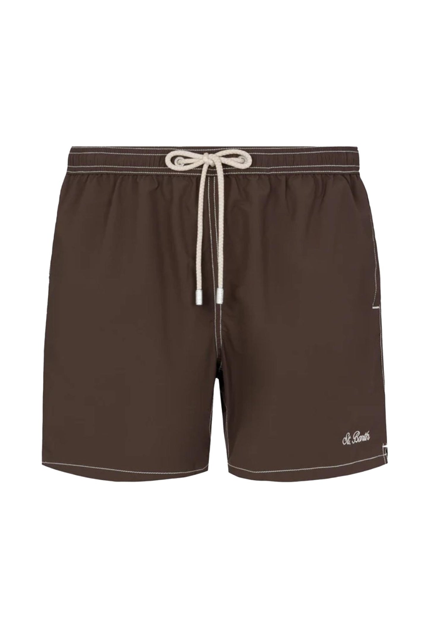 Costume pantaloncino da bagno marrone Patmos MC2 Saint Barth P26 PATM001 00085L00085L MC2 