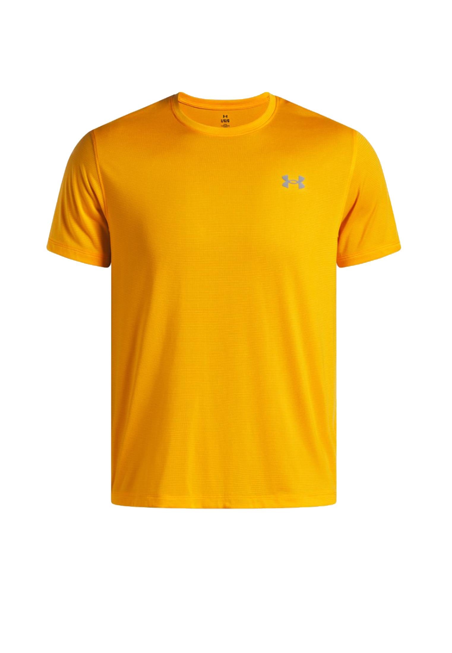 T-shirt sportiva allenamento arancione Launch Under Armour A25 77-1382582 07930793 UNDER ARMOUR 