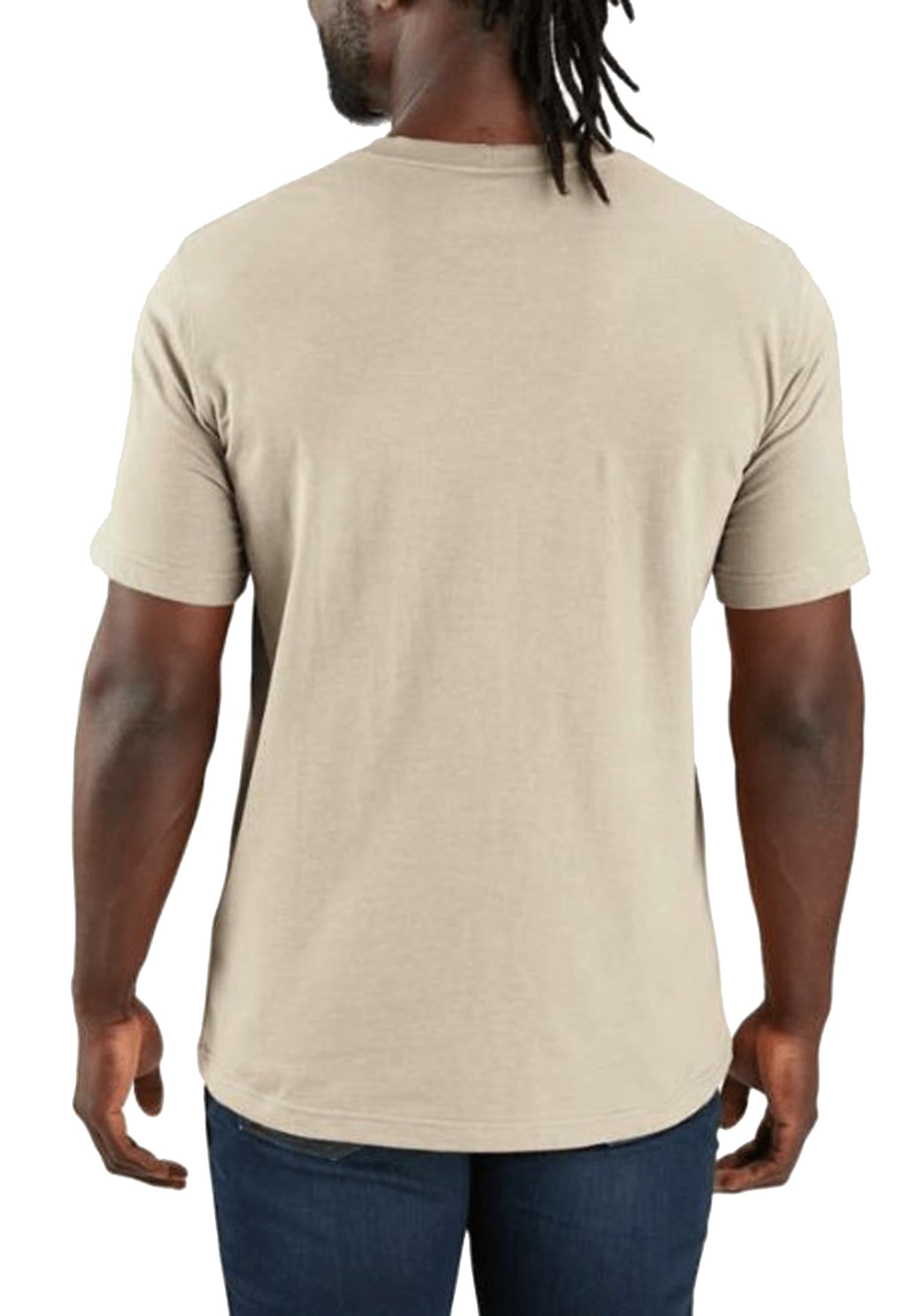 T-shirt girocollo beige cotone Carhartt Workwear P26 107051 MILK CARHARTT 