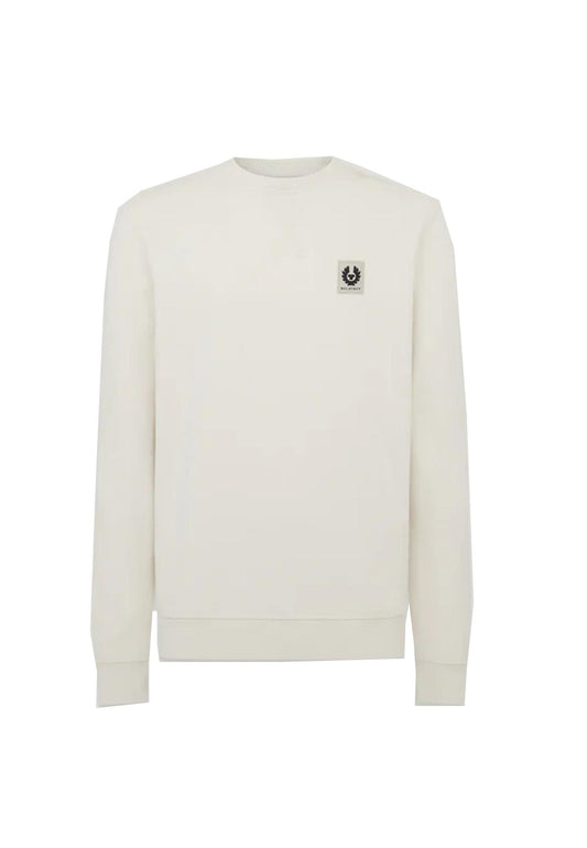 Felpa girocollo grigio Belstaff P26 100049 Silver BirchSilver Birch BELSTAFF 