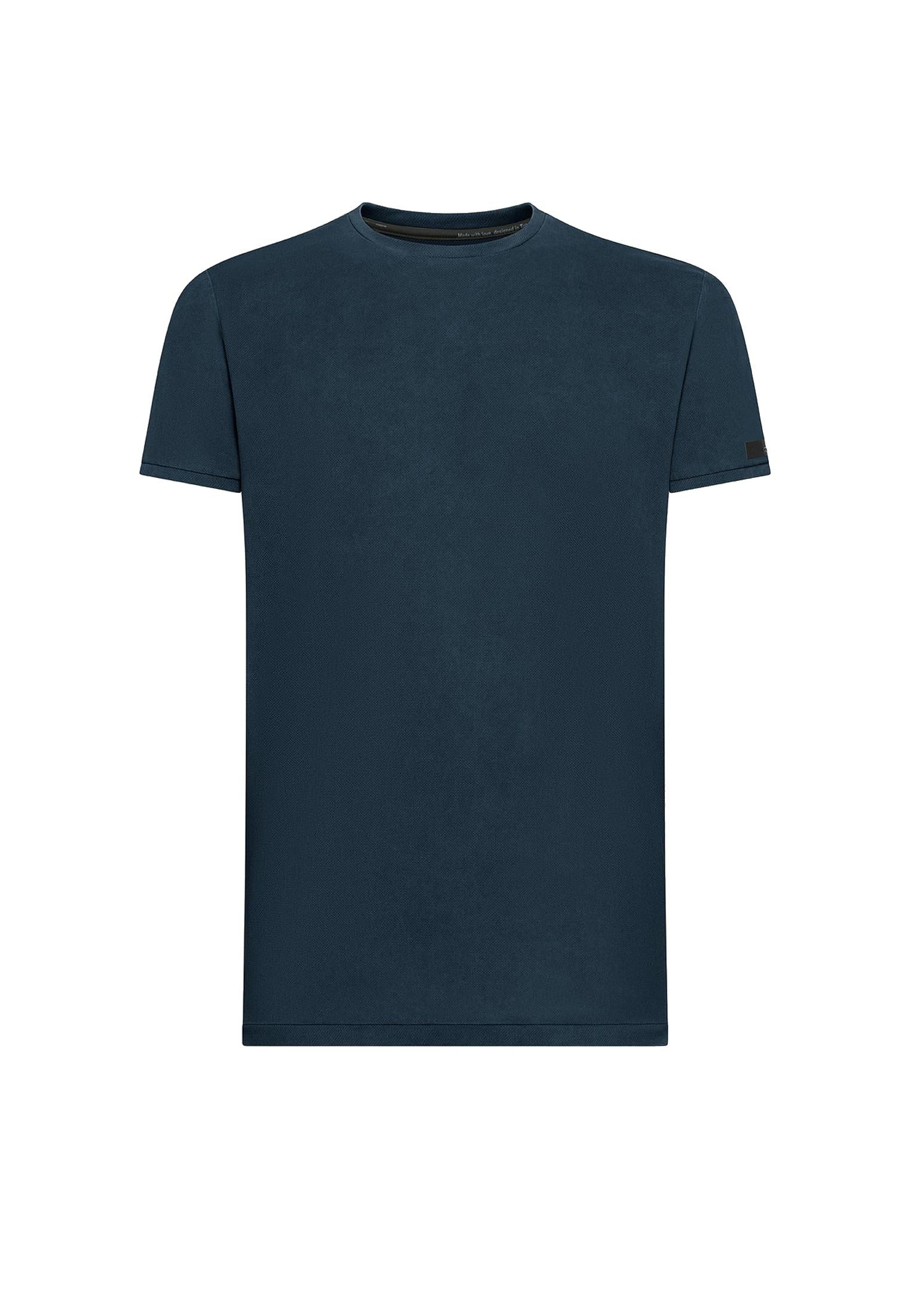 T-shirt girocollo tecnica blu Techno Wash RRD P26 26218 6060 RRD 