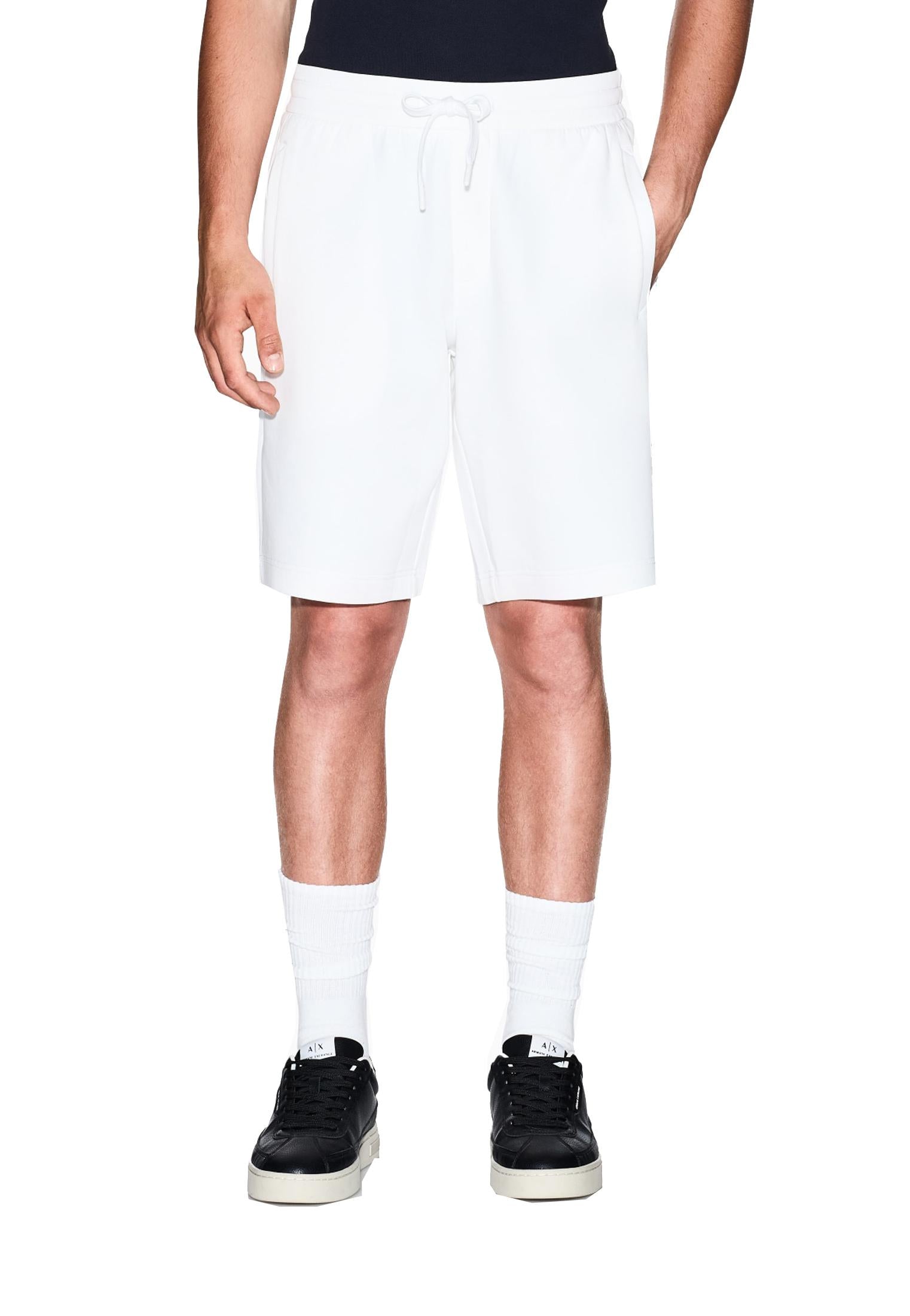 Pantaloncini bianchi felpati Armani Exchange P26 XM000372 AF10818 U0009U0009 ARMANI EXCHANGE 
