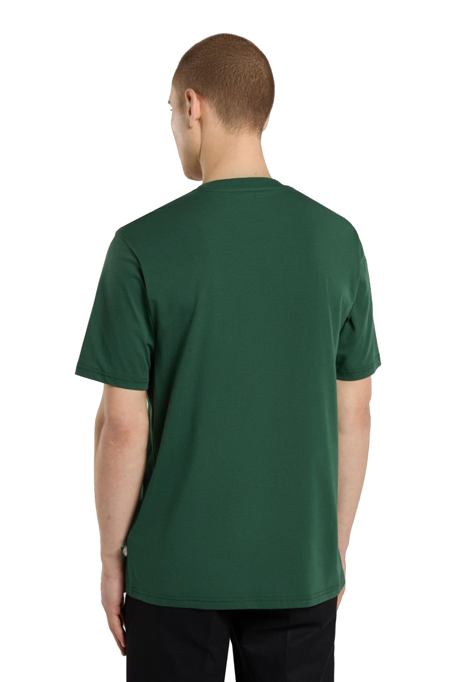 T-shirt girocollo cotone verde pino Mapleton Dickies A25 DK0A4XDBPIN1 DKPINDKPIN DICKIES 