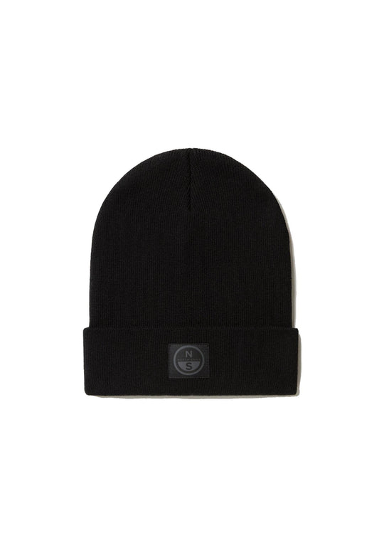 Berretto nero misto cotone North Sails A25 623350 09990999 NORTH SAILS 
