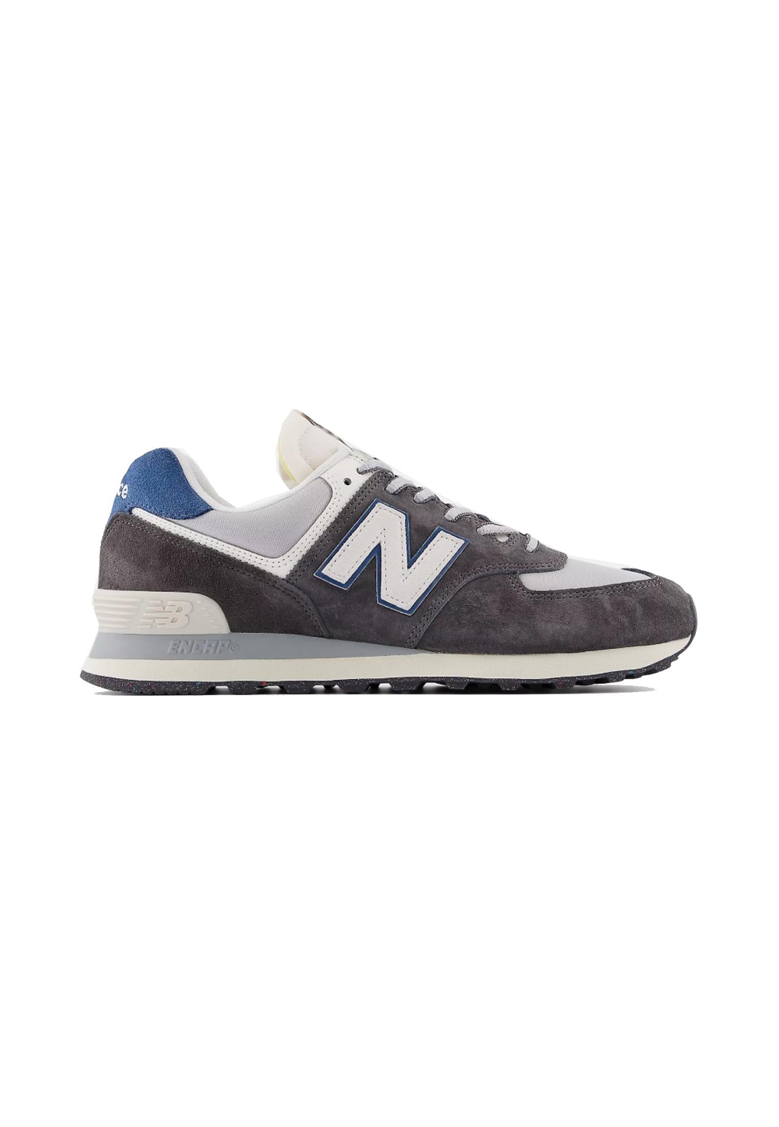 Scarpe da ginnastica pelle grigie 574 New Balance A25 U574NVE BLACK CEMENTBLACK CEMENT NEW BALANCE 